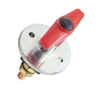 Gatuida Isolateur De Batterie 150a 12/24v Bornes Filetées M10 pour Véhicule Automobile Et Marine, Sectionneur De Batterie Robuste Noir, Coupure Alimentation en Cas De Panne