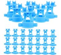 Gatuida Isolateurs De Clôture Électrique 50 Pièces pour Barrière Agricole, Isolateurs De Fil en Polypropylène Solide, Fixation Sécurisée pour Animaux D’élevage, Isolation Efficace sans Court-Circuit