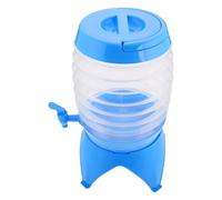 Gatuida Jerrican d'eau Portable 5,5l en PP avec Robinet, Ambiance Bavaroise | Compact et Pliable, Usage Extérieur et Urgence, Conteneur Pratique, Transport Facile, Stockage 5,5l