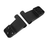 Gatuida Jeu de 2 Glissières en Plastique pour Repose-Pieds de Fauteuil Inclinable Patins Robustes Antibruit Kit de Fixation pour Chaise de Bureau et Fauteuil Gaming Accessoires de