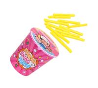 Gatuida Jeu de Société Interactif Frites Rose en Plastique Sûr, Créatif Amusant pour Fêtes et Anniversaires, Accessoires de Jeu Cognitif et D'adresse, Éducatif pour Garçon et Filles