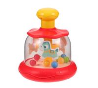 Gatuida Jouet sensoriel pour Enfants : Jouet éducatif interactif pour Enfants - Balle sensorielle pour bébé avec Plateau tournant - Modèle de Cheval à Presser et à Faire Tourner - Montessori