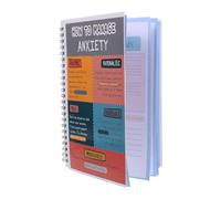 Gatuida Journal de gestion du stress, carnet de suivi de l'humeur pour | Carnets de notes pour gérer l'anxiété et prendre soin de soi, journaux intimes émotionnels et mentaux pour une