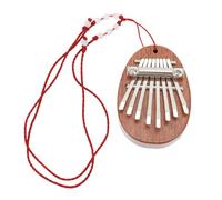 Gatuida Kalimba Doigt Piano Pouce Notes Bois Mini Portable avec Corde Suspendue Instrument Musical Durable pour Débutants et pour Famille et Loisirs Couleur Aléatoire Couleur Aléatoire