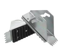 Gatuida Kit 1 Paire Patins Antidérapants en Caoutchouc 21x11x7 Cm pour Échelle Extensible, Pieds de Remplacement Résistants aux Intempéries, Accessoires Sécurisés pour Usage Intérieur