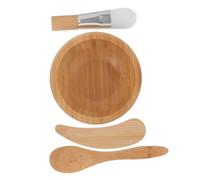 Gatuida Kit Bol Bois Pour Masque Facial Accessoires De Mélange Ensemble Pour Soins Du Visage Diy à Domicile