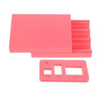 Gatuida Kit D’Outils de Modelage en Plastique pour Pâte Polymère Rouleau à Perles Rondes 10-12-15 MM Moules pour Perles Uniformes Positionnement Précis Loisirs Créatifs et DIY