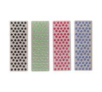 Gatuida Kit d'affûtage de de Ski/Snowboard 4 pièces : Ensemble de Pierres à affûter et à ébavurer Portables pour Une élimination Rapide de la Rouille, la Restauration et Le lissage des