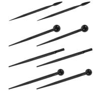 Gatuida Kit de 8 Outils de Poterie en Plastique Léger et Polyvalent pour Argile et Pâte Polymère, Design Ergonomique, pour Sculpture et Modelage Artistique