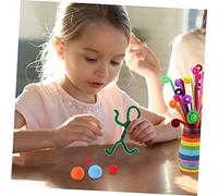 Gatuida Kit de Chenilles Flexibles pour Bricolage Créatif Tiges Fil Chenille Velours Nettoyeurs Pipe Pliables pour Projets DIY Garçon Fille et Décorations