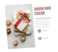 Gatuida Kit de Feuilles Thermorétractables de Noël DIY pour Bijoux et Accessoires à Motifs Festifs Matériau Manuel pour Ateliers Créatifs et Activités Parent-garçon Fille