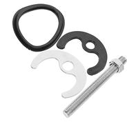 Gatuida Kit de Fixation Robinet Monotrou Acier Inoxydable Joint Détanchéité Accessoire Réparation Lavabo Cuisine et Salle de Bain Complet pour Montage et Remplacement