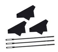 Gatuida Kit de Nettoyage Flûte Traversière avec Chiffons et Bâtons pour Entretien Rapide des Instruments à Vent