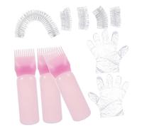Gatuida Kit de Teinture Cheveux Portable Complet avec Applicateur Bouteille Gants et Protège Oreilles Accessoires Coiffure Durables pour Usage Maison et Salon Adapté à Tous Types de