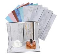 Gatuida Kit Fond Photo avec Motifs Marbre Accessoires Clips et de Transport Arrière Plan pour Bijoux Cosmétiques et Produits Alimentaires Support Stable et Facile à Nettoyer