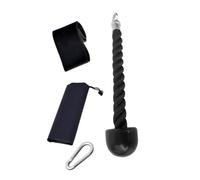 Gatuida Kit Musculation Bande Élastique Fitness Noir Corde Résistance Latex pour Entraînement Biceps Triceps Accessoire Musculation Portable et Résistant avec Crochet pour Suspension