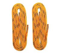 Gatuida Lacets de Patin à Glace Universels Élastiques Jaunes Lacets à Plat Colorés pour Sneakers et Baskets Accessoire Durable et pour Hockey et Activités