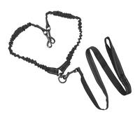 Gatuida Laisse de Traction Réfléchissante pour Chiens Laisse de Sport Multifonctionnelle avec Ceinture pour Promenade et Entraînement et Sécurité Assurés