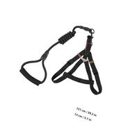 Gatuida Laisse et Harnais Chien Réglables Kit Pratique pour Promenade Confortable et Durable pour Petits et Moyens Chiens