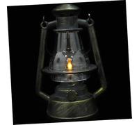 Gatuida Lampe Lanterne LED Portable Batterie Décoration Vintage Métal pour Camping Randonnée Mariage et Activités Extérieures Lumière Compacte et Facile à Transporter
