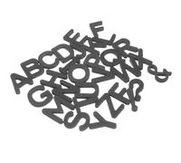 Gatuida Lettres Aimantées Mousse EVA Alphabet Magnétique pour Apprentissage Préscolaire et Décoration Maison Lettres Magnétiques Noir Blanc pour Tableau et Réfrigérateur