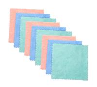 Gatuida Lingettes Démaquillantes en Microfibre Lot de 10 et Absorbantes Multi- pour Voyage Lavables et Réutilisables
