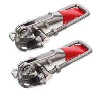 Gatuida Loquet à Levier Réglable Acier Inoxydable Fermeture Serrage Robuste pour Porte de Boîte et Placard Mécanisme pour Usage Industriel