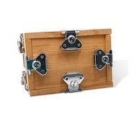 Gatuida Loquet Inox à Ressort Robuste avec Verrouillage pour Boîte à Outils et Valise Fixation Résistante et Stable pour Coffrets et Malle
