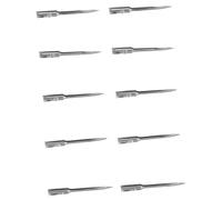Gatuida Lot de 10 Aiguilles De Rechange pour Parapluie en Métal Argentées
