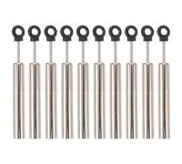 Gatuida Lot de 10 Amortisseurs Silencieux pour Portes et Tiroirs D’Armoire Cuisine, Tampons Hydrauliques à Fermeture Douce, Accessoires Invisibles pour Meubles, de Bruit et Protection