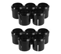 Gatuida Lot de 10 bagues de support fendues, adaptateur de support | Collier de serrage en plastique pour pied de micro, pièce de rechange pour bras de micro, support d'enceinte audio et