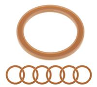 Gatuida Lot de 10 Joints D’Étanchéité en Silicone Thé pour Couvercles de Bouteilles Isothermes Anneaux de Remplacement Universels Joints Hermétiques pour Biberons et Contenants Bébé