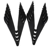 Gatuida Lot de 10 pinces à salade anti-brûlures en plastique pour buffet, traiteur, fête, mariage, cuisine