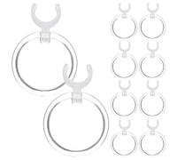Gatuida Lot de 10 Stylos à Percer en Plastique Loupe Clip Agrandie pour Dessin Diamant, Accessoires Lumineux pour Point de Croix, Outils Multifonctions pour Art Diamant et Broderie
