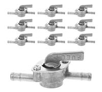 Gatuida Lot de 10 Vannes à Gaz de Moto, Robinet D'arrêt de Réservoir D'essence, Vanne de Commutation pour Quad et Moto Tout-usage, Kit de Réparation de Réservoir, Installation