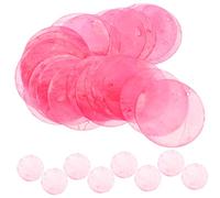 Gatuida Lot de 100 Pièces de Coquillages Ronds Décoration Fait Main 5Cm Accessoire DIY pour Bijoux Art et Artisanat Pendentifs Noël Fabrication de Bijoux