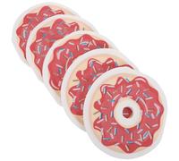 Gatuida Lot de 100 Serviettes Décoratives en Papier Forme Donut Irrégulière, Design Adorable et Créatif, pour Fêtes la Maison et Barbecues