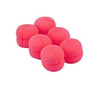 Gatuida Lot de 12 Bigoudis Rouleaux en Éponge Rouge, Taille Moyenne, sans Chaleur, Protecteurs pour Cheveux Bouclés, Accessoires Coiffure pour Femmes, Usage Quotidien à Domicile