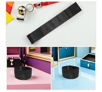 Gatuida Lot de 12 brassards de deuil pour Le Sport : Sangles de Garde d'honneur funéraire, Bandes pour Badges, Badge d'officier de Police, Bande de deuil en sergé Noir