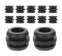 Gatuida Lot de 12 Joints de Protection pour Baby-Foot - Rondelles de Rechange Noires pour roulements et tiges de Baby-Foot