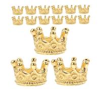 Gatuida Lot de 120 Pendentifs Couronne Mini en Alliage Doré pour Bijoux Diy, Breloques Chics Artisanat, Accessoires Décoratifs pour Création de Colliers Bracelets Boucles D’oreilles,