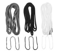Gatuida Lot de 18 Cordons De Serrage Élastiques Ronds Multicolores pour Pantalon Et Short, Embouts Métalliques, Ajustables, Usage Sport Et Casual, Unisexe, Remplacement Pratique