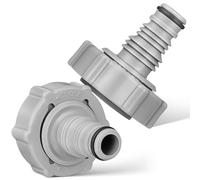 Gatuida Lot de 2 adaptateurs de tuyau d'aspirateur de piscine compatibles avec Bestway pH Ø mm Adaptateur de tuyau de nettoyeur de piscine pour une installation facile et un drainage efficace