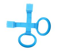 Gatuida Lot De 2 Anneaux De Traction Pour Lit Bébé, Anneaux De Maintien En Plastique Solide Bleu, Aide à La Marche Et Exercice De Motricité Pour Tout-petit à La Maison Voyage