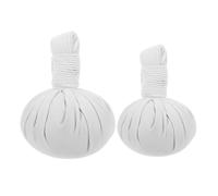 Gatuida Lot De 2 Boules De Massage À L'Absinthe Boules De Massage Aux Herbes Pour Spa Pour Les Mains Et Les Pieds Sachet