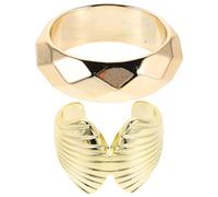 Gatuida Lot de 2 Bracelets Joncs Géométriques Irréguliers en Acrylique Épais Minimalistes et Unisexes Taille 66/68 MM Légers et Empilables Accessoires Mode pour Plage et Fêtes D’Été