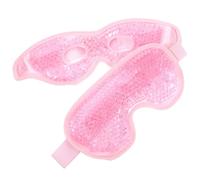 Gatuida Lot de 2 Compresses Froides Yeux en Gel Réutilisable Pack Rafraîchissant Rose pour Réduire les Gonflements et Soulager la Fatigue Oculaire Masque Oculaire Apaisant pour Soins