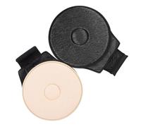 Gatuida Lot de 2 Coussins Pivotants 360° en Tissu pour Siège Auto Adulte, Coussins de Chaise Pivotante Noir et Beige, Accessoires Confort pour Personnes Âgées et Femmes Enceintes