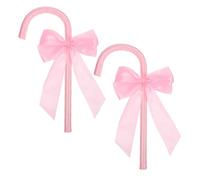 Gatuida Lot de 2 Décoratives à Nœud en Plastique Rose Légères et Adaptées pour Cosplay Soirées Costumées Saint-Valentin et Halloween Accessoires de Théâtre et Jeux de Rôle
