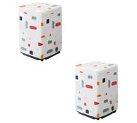 Gatuida Lot De 2 Housses De Anti-poussière Pour Lave-linge Et Sèche-linge Tapis Anti-éclaboussures Pour Machine À Laver